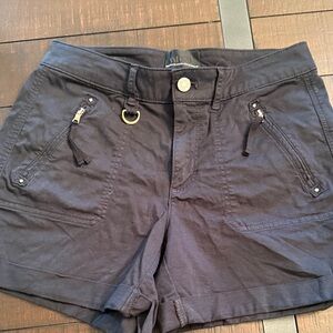 White House Black Market Black Cargo Shorts